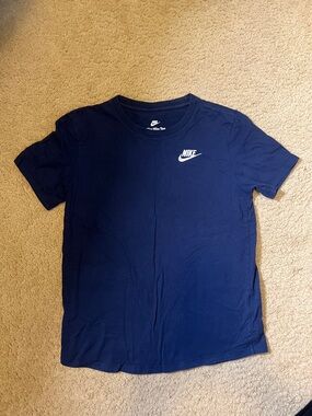 Nike Navy Blue Short Sleeve T-Shirt